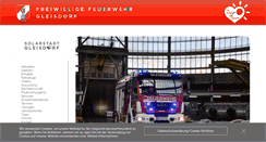 Desktop Screenshot of feuerwehr.gleisdorf.at